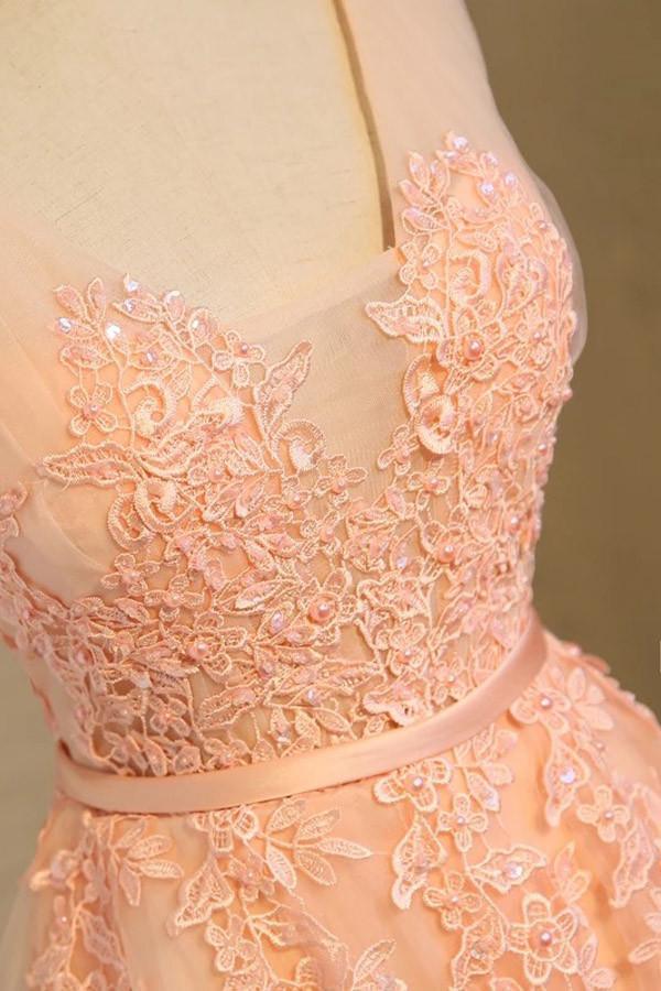 Charming Tulle Cute Homecoming Dress Short Prom Dress - Image 3